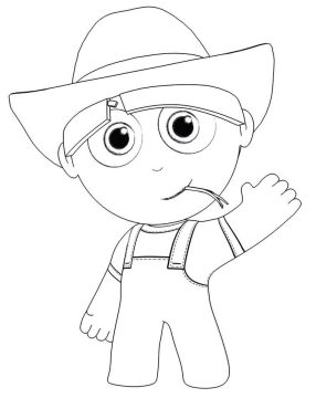 Desenho Os Pequerruchos Pepinho para Colorir