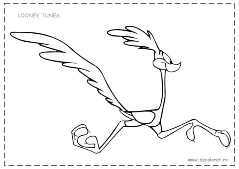 Desenho Papa léguas para Colorir Giz de Cera