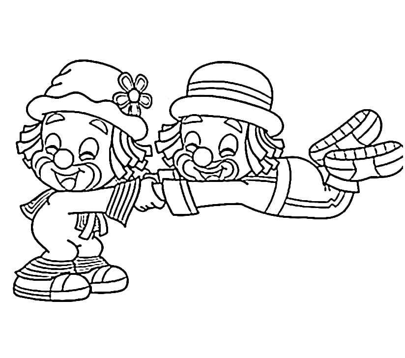 Desenho de Imagem de Patati Patata para Colorir