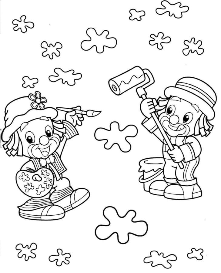 Desenho de Patati Patata Imprimivel Grátis para Crianças para Colorir