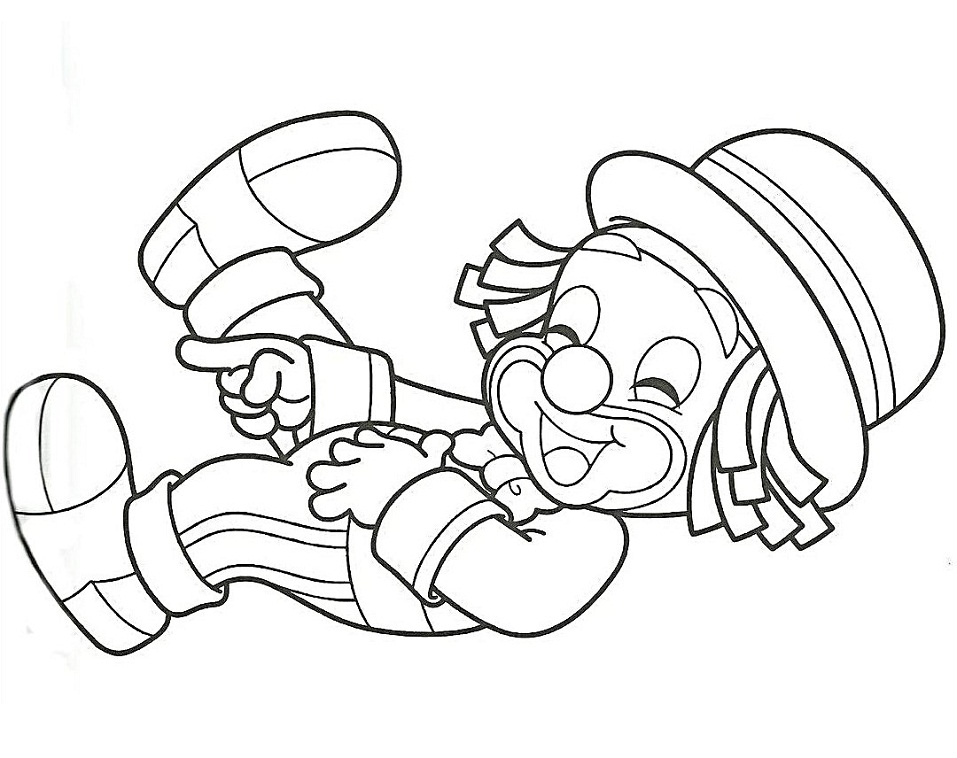 Desenho de Patati Patata Sorrindo em Pdf para Colorir