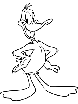 Desenho de Patolino para Colorir