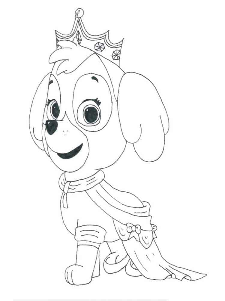 Desenho de Linda Skye para Colorir