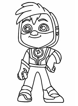 Desenho de Watts de Patrulheiros em ação para Colorir