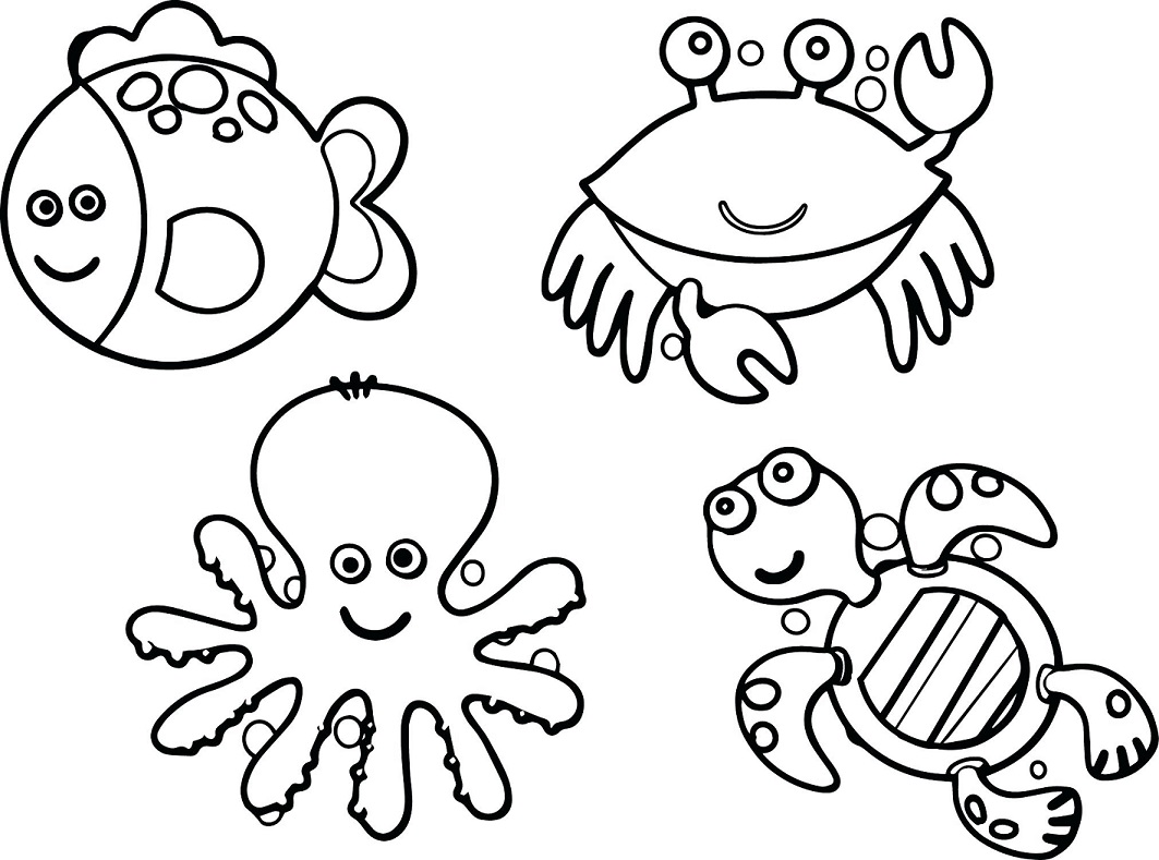 Desenho de Peixe Ornamental para Colorir