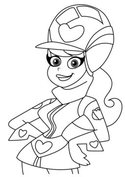 Desenho de Penélope Charmosa para Colorir Giz de Cera