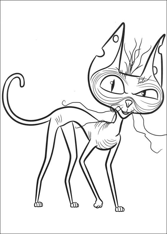 Desenho Ozone de Pets para Colorir