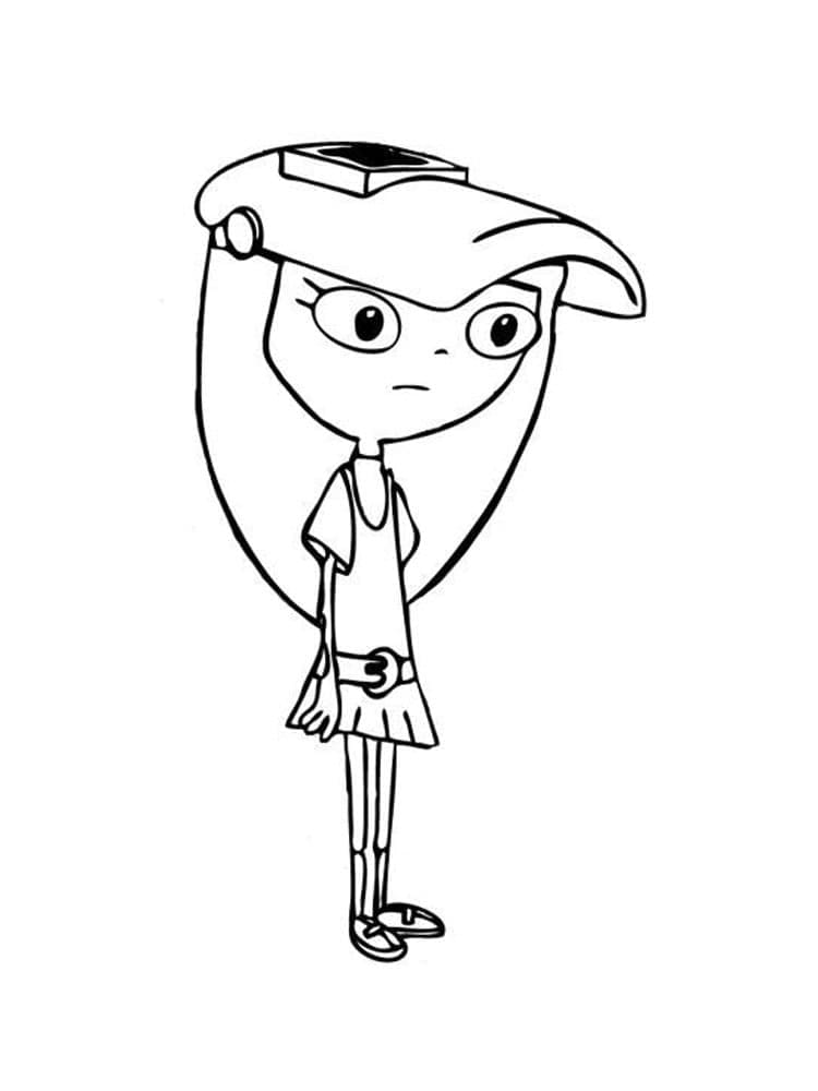 Desenho de Isabella Garcia Shapiro para Colorir