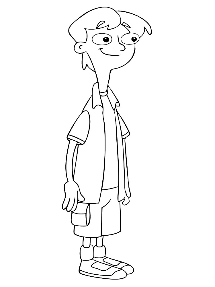 Desenho de Jeremy Johnson para Colorir A4 para Colorir
