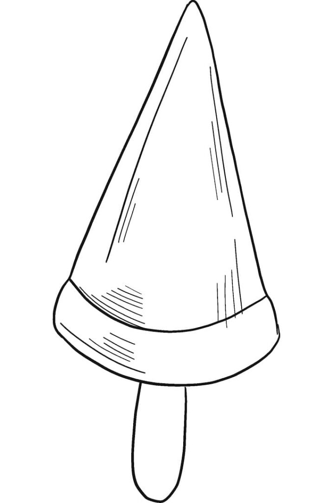 Desenho de Picole para Colorir Imprimivel Crianças