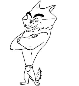 Desenho de Secreto de Pinguins de Madagascar para Colorir