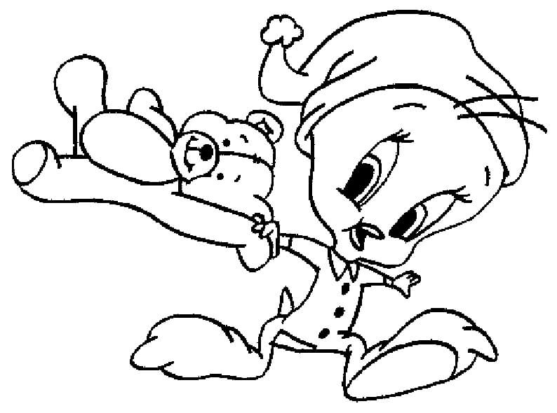 Desenho de Piu Piu Famoso para Colorir