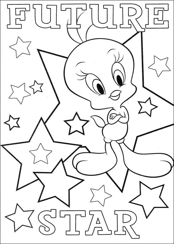 Desenho de Piu Piu para Imprimir e Baixar