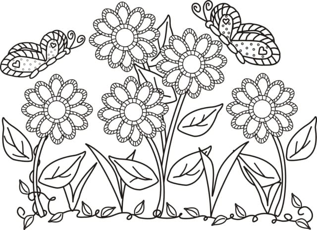 Desenho de Plantá Download para Colorir Pdf