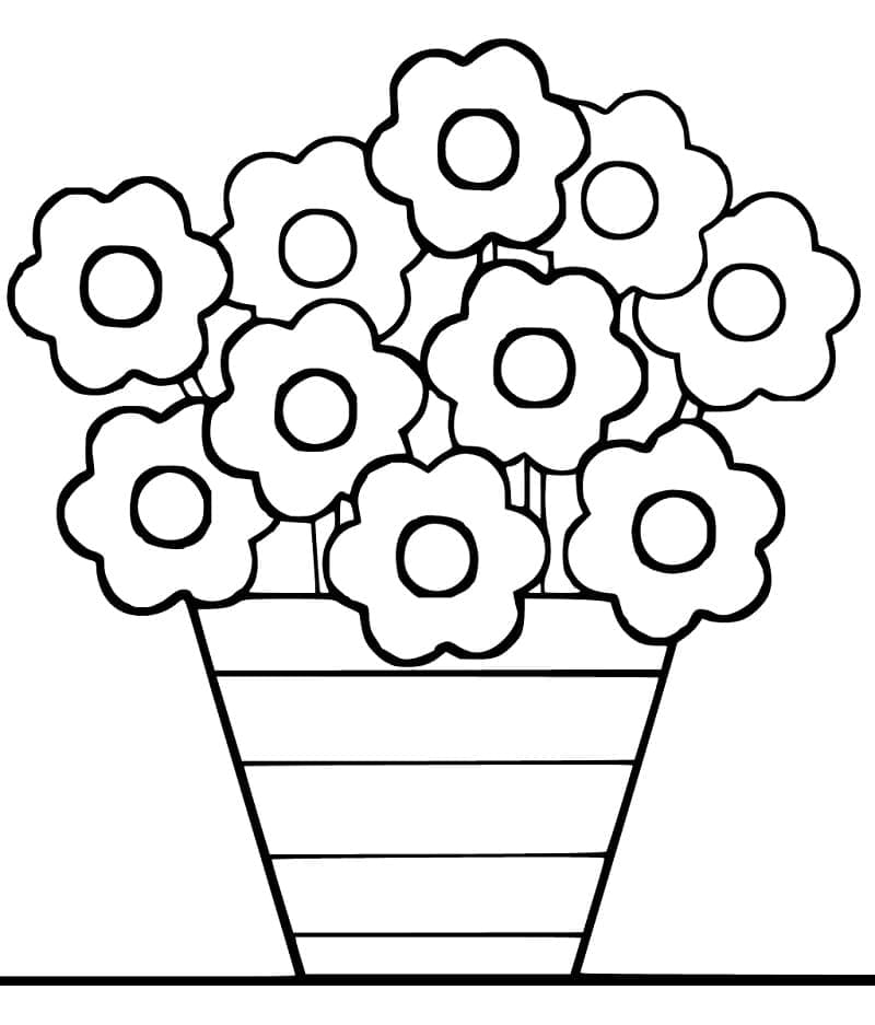 Desenho de Plantá Imprimivel para Colorir Grátis