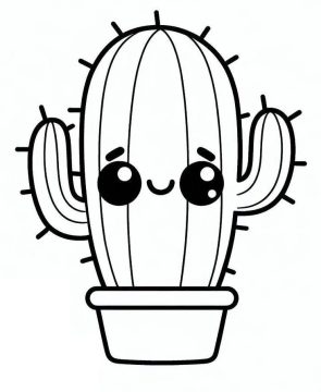 Desenho de plantá para Pintar Imprimível Pdf