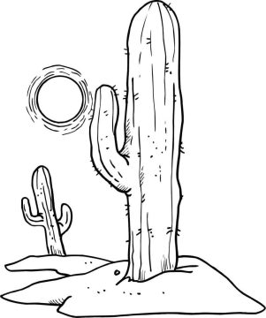 Desenho de plantá Pdf para Colorir