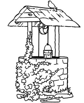 Desenho de poço 2 para Colorir