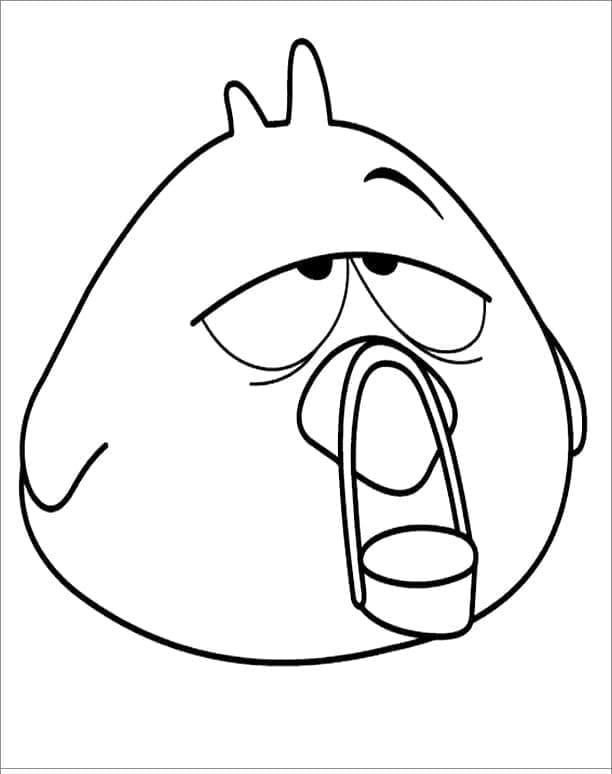 Desenho de Pocoyo Sonequita para Colorir
