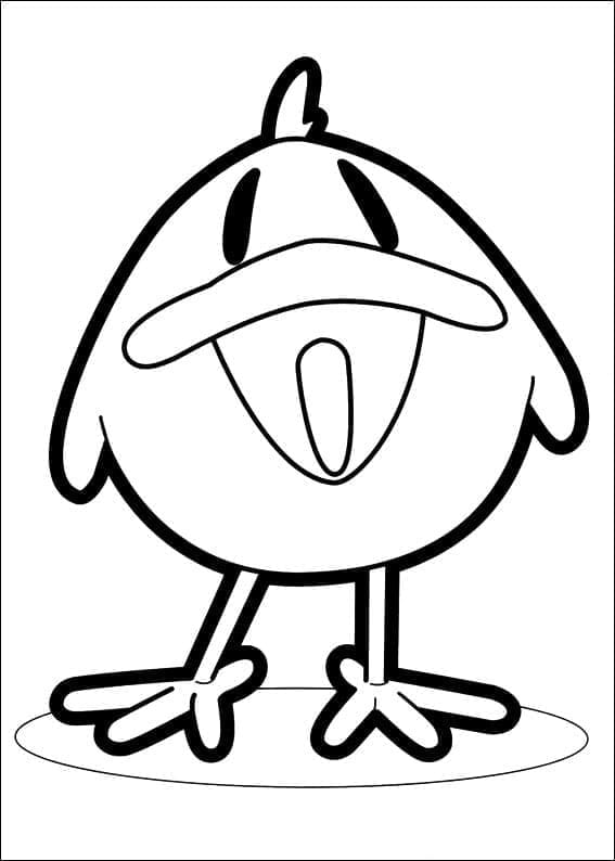 Desenho de Pocoyo Grátis para Colorir