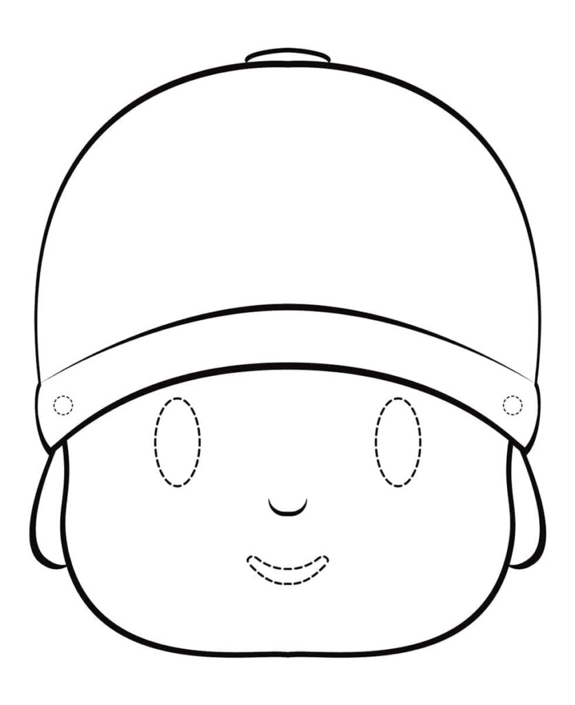 Desenho de Pocoyo para Imprimir Pdf Grátis