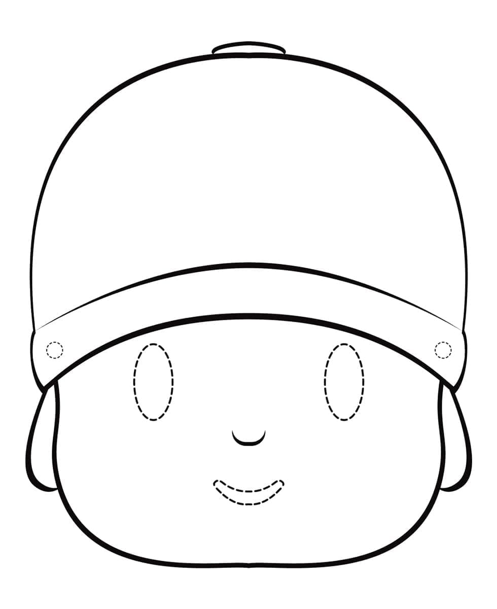 Desenho de Pocoyo para Imprimir Pdf Grátis