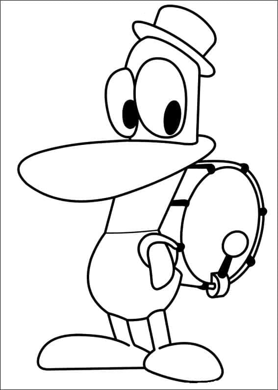 Desenho de Pocoyo para Pintar Pdf Grátis
