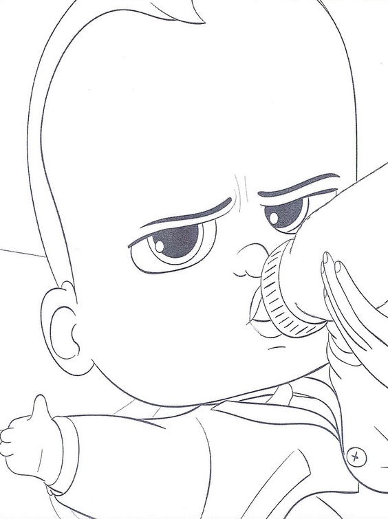 Desenhos de Poderoso Chefinho para Colorir