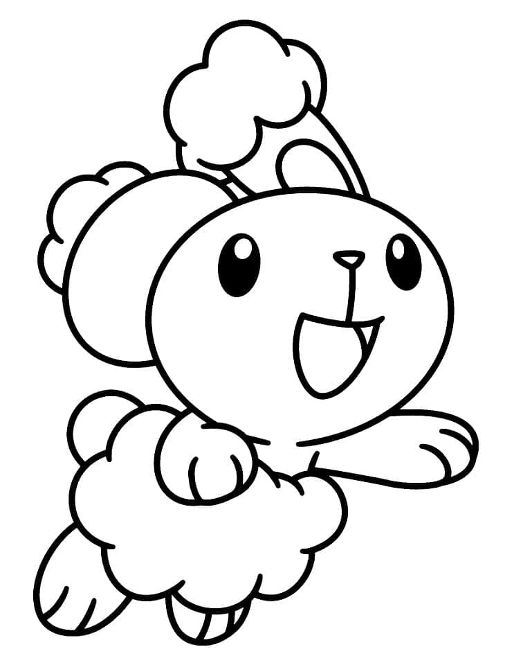 Desenho Buneary Pokemon para Colorir
