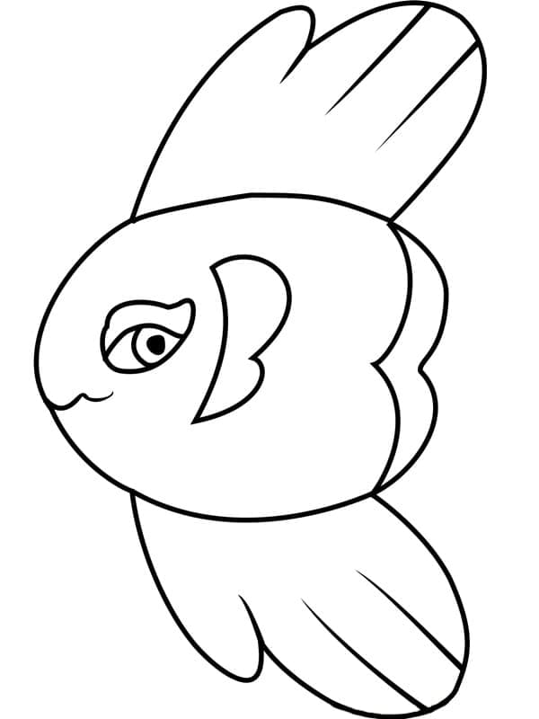 Desenho de Alomomola Pokemon para Colorir