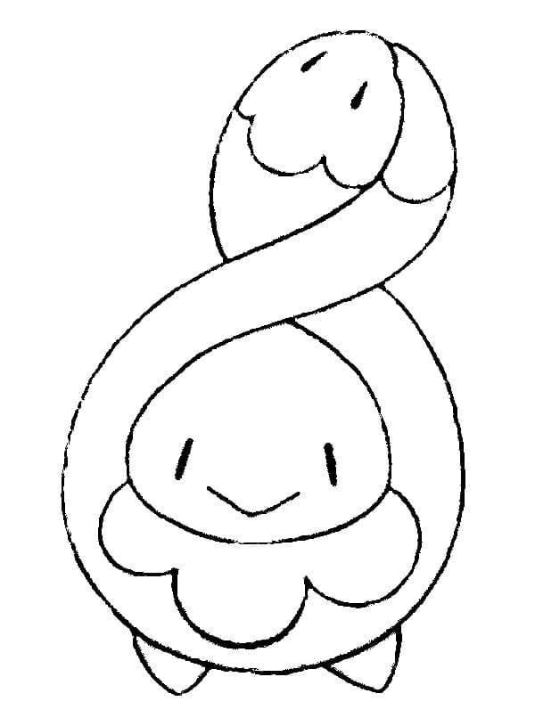 Desenho de Budew Pokemon para Colorir