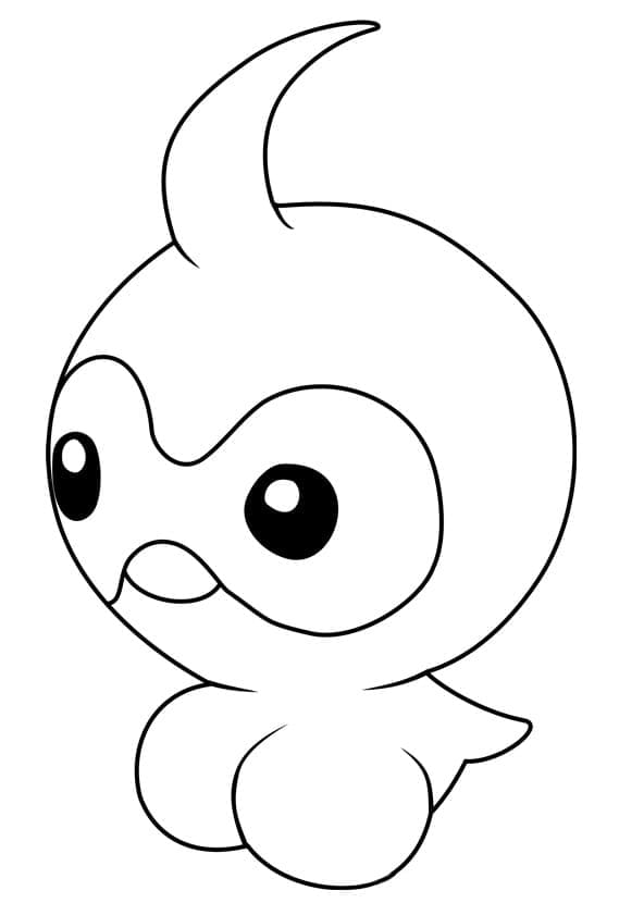 Desenho de Castform Pokemon para Colorir
