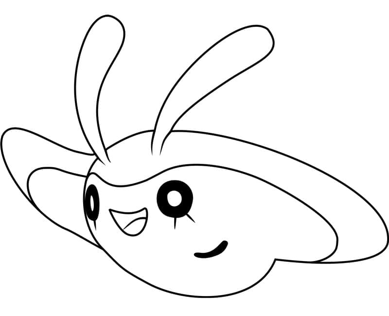 Desenho de Mantyke Pokemon para Colorir