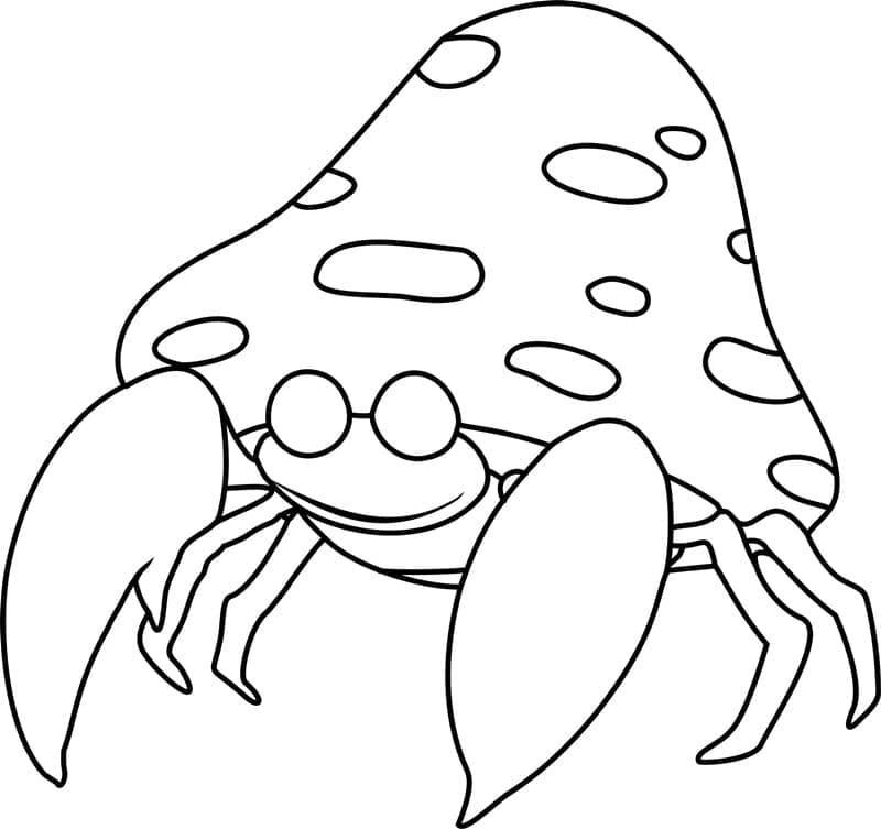 Desenho de Parasect Pokemon para Colorir