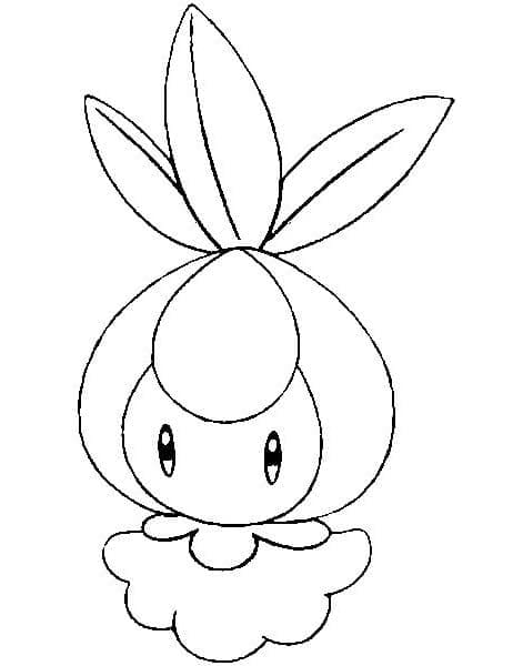 Desenho de Petilil Pokemon para Colorir