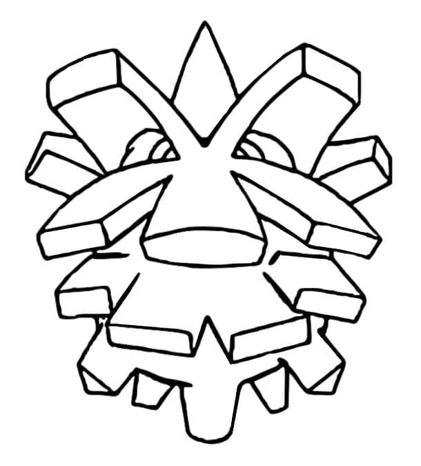 Desenho de Pineco Pokemon para Colorir