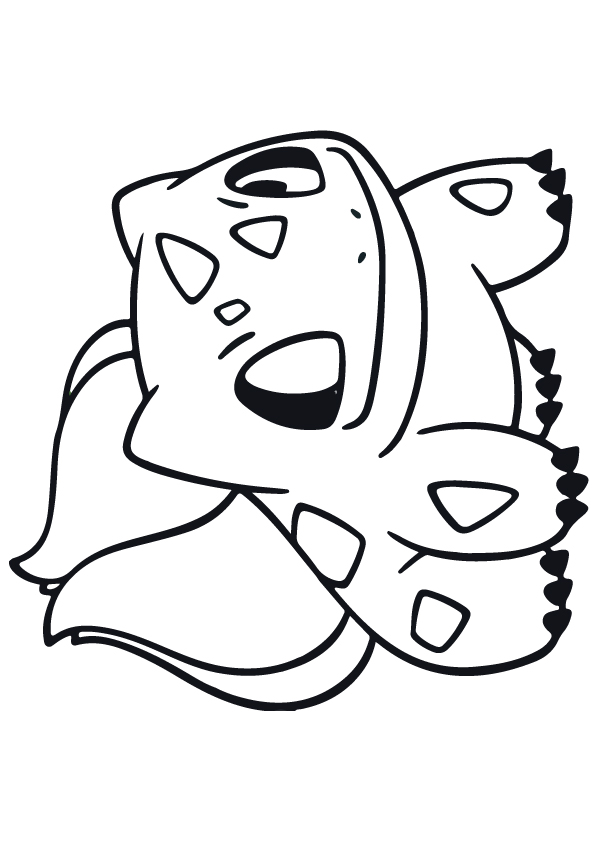 Desenho de Pokemon Download para Colorir e Imprimir