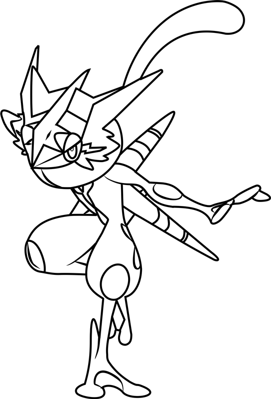 Desenho de Pokemon Download para Colorir e Pintar