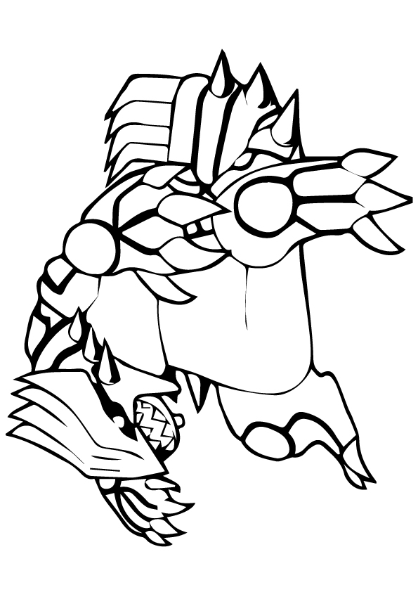 Desenho de Pokemon Download para Imprimir e Colorir