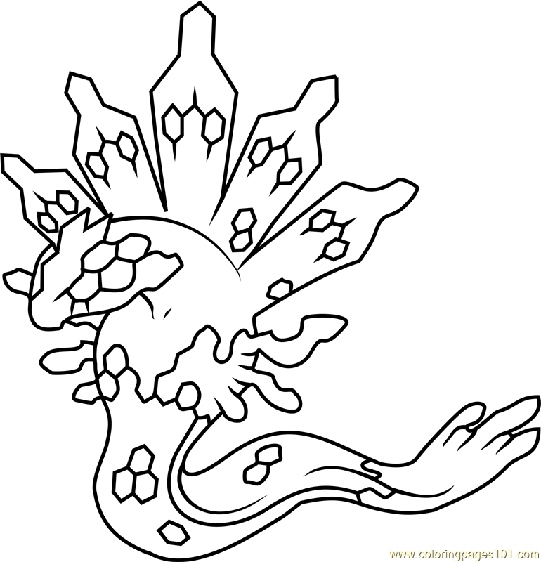 Desenho de Pokemon Download Pdf para Colorir