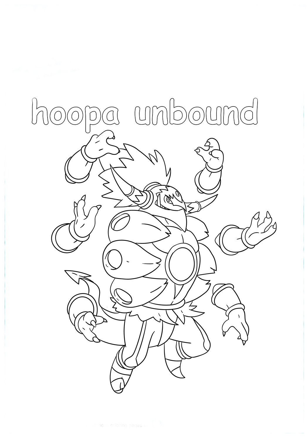 Desenho de Pokemon Download Pdf para Imprimir