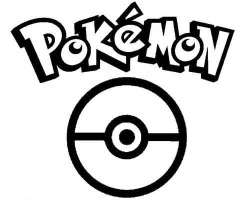 Desenho de Pokemon Fácil Imprimivel para Colorir