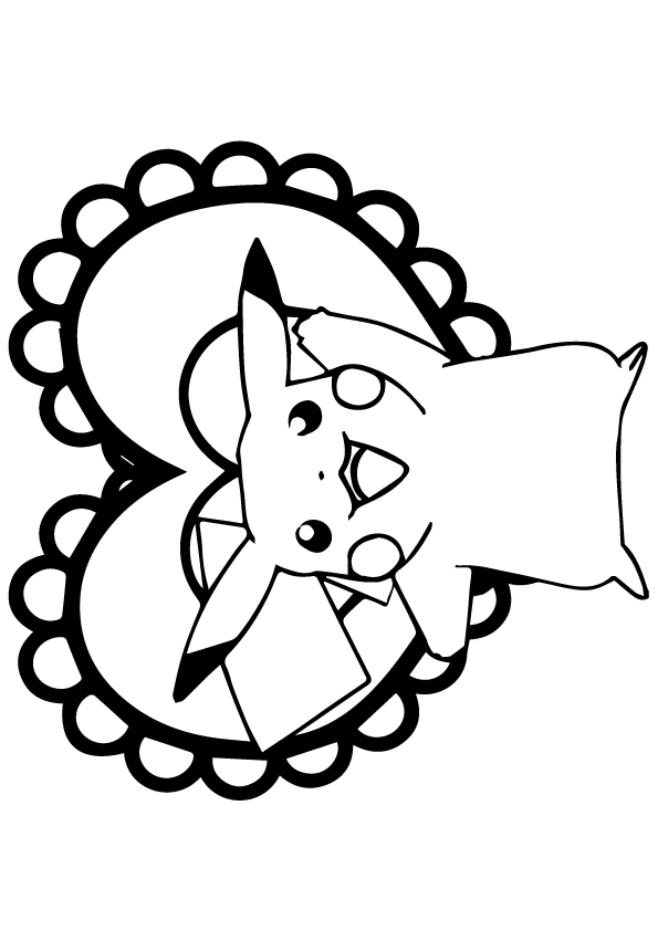 Desenho de Pokemon Grátis e Download para Colorir