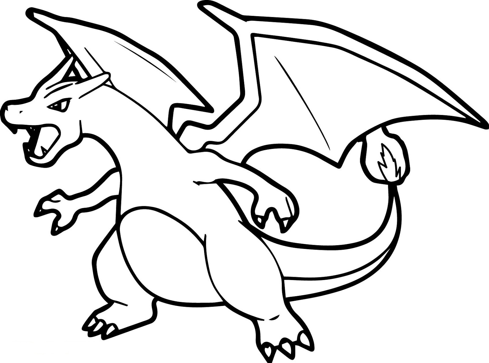 Desenho de Pokemon Imprimivel para Colorir e Imprimir