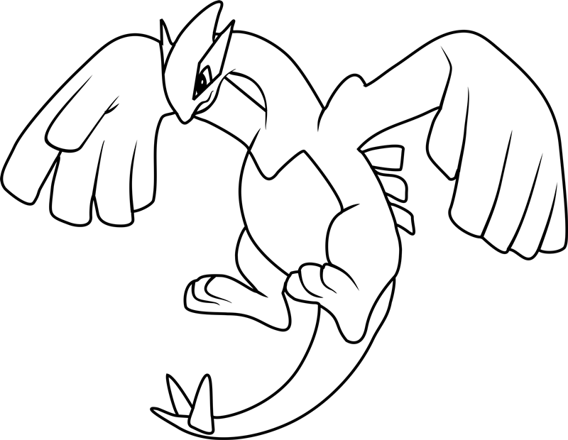 Desenho de Pokemon Online Grátis para Colorir