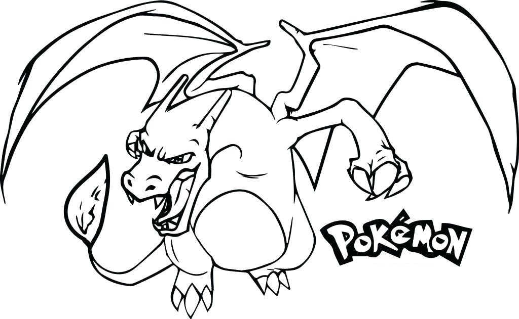 Desenho de Pokemon para Colorir e Imprimir Grátis Download