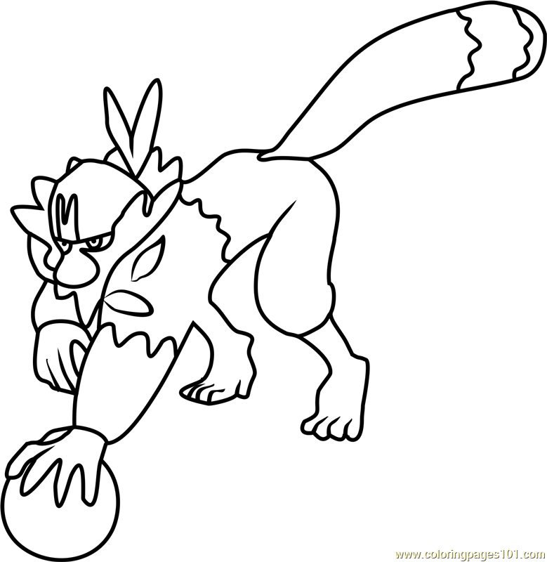 Desenho de Pokemon para Colorir Online Pdf