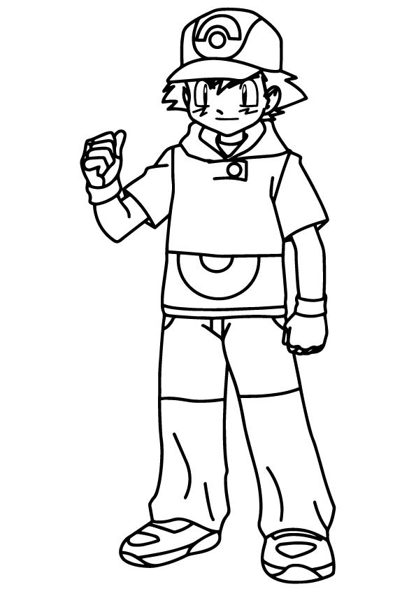 Desenho de Pokemon para Colorir Pdf Imprimivel