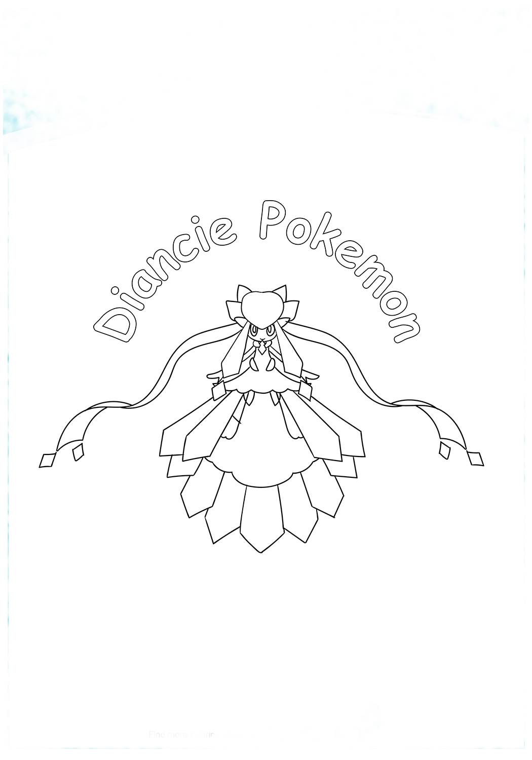 Desenho de Pokemon para Imprimir Pdf Grátis