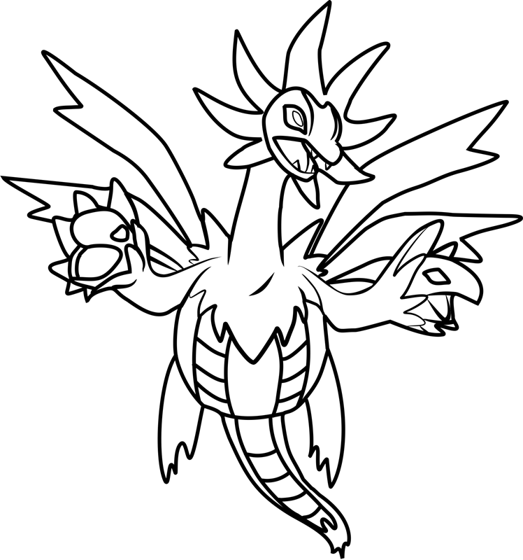 Desenho de Pokemon para Pintar e Imprimir Download